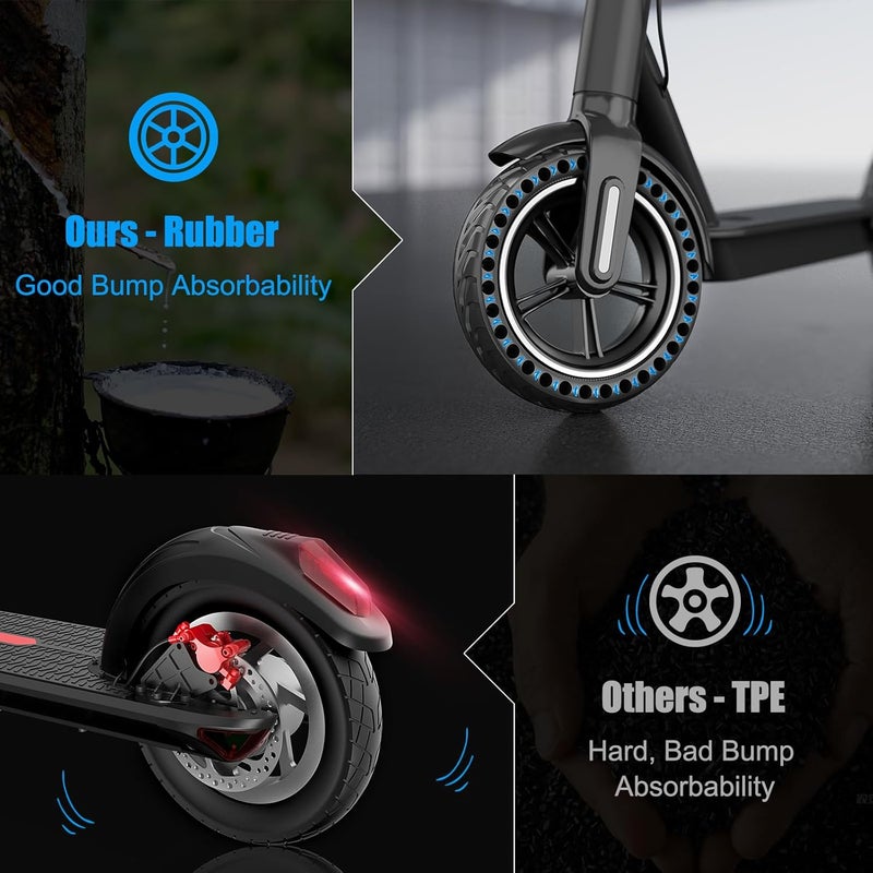 Cooryda 8.5'' Solid Tires for Electric Scooter, 50/75-6.1 Tire Replacement for Xiaomi Pro 2/M365/1S/Gotrax GXL V2/XR/APEX, 8 1/2'' Replacement Tires - Image 5